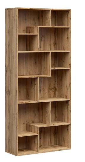 Pastatoma lentyna Tetrix S442-REG/197/90-DWO, wotan ąžuolo, 33.5 cm x 87.5 cm x 197.5 cm