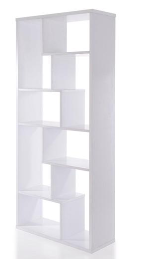 Pastatoma lentyna Kalune Design Serra 788DEC3622, balta, 29.5 cm x 90 cm x 183.6 cm