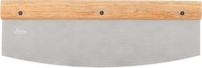 Virtuvinis peilis Maku Pizza Cutter, 320 mm, nerūdijantysis plienas/medis