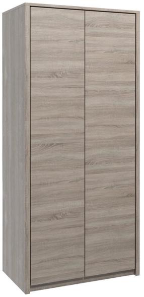 Spinta Gala Meble Montana S2D, šviesus ąžuolas, 53 cm x 166 cm x 197 cm