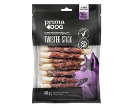 Skanėstas šunims Prima Dog Twisted Stick, antiena, 0.4 kg