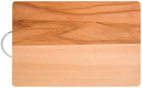 Pjaustymo lentelė su peiliu Domotti Woody, ruda, 30 cm x 20 cm