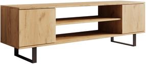 TV staliukas ADRK Lofter, ąžuolo, 155 cm x 40 cm x 49 cm