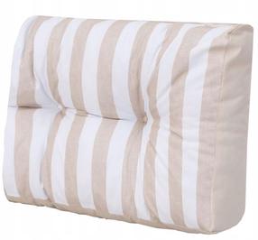 Lauko baldų pagalvė Hobbygarden Leo Short Back LEKEZP10, balta/kreminė, 40 x 60 cm