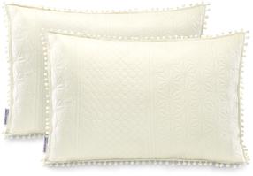 Pagalvės užvalkalas Restilo Meadore, kreminė, 50 cm x 70 cm, 2 vnt.