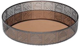 Žvakidė 4Living Stardust, metalas, Ø 30 cm, 5 cm, bronzos