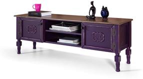 TV staliukas Kalune Design Ada, violetinė, 50 cm x 150 cm x 40 cm