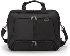 Nešiojamų kompiuterių krepšys Dicota ECO Top Traveller PRO, juoda, 12-14.1"