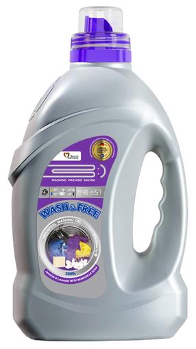 Skalbimo gelis Wash&Free, 2 l