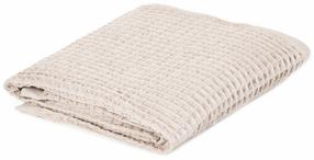 Vonios rankšluostis Homla Vaffel, smėlio, 90 cm x 50 cm