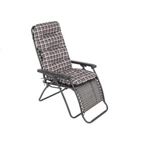 Lauko baldų čiužinys Hobbygarden Basia POBBRK7, ruda, 123 x 48 cm