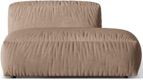 Modulinė sofa Micadoni Martina Vogue 3, tamsaus smėlio spalva, dešininė, 133 x 106 cm x 75 cm