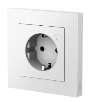 Išmanusis sieninis kištukinis lizdas Aqara WP-P01D, 100 g, 100 - 240 V