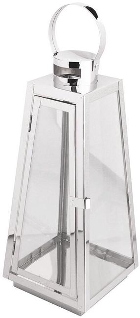 Žibintas Altom 1704001200, stiklas/metalas, 50 cm, skaidri/sidabro