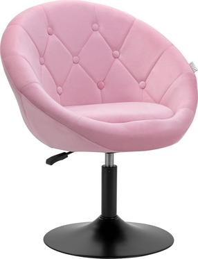 Krėslas ActivEshop 4Rico QS-BL12B, rožinė, 45 cm x 42 cm x 52 cm