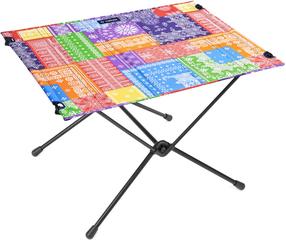 Stovyklavimo stalas Helinox Table One Hard Top, juodas/įvairių spalvų, 76 cm x 57 cm x 50 cm