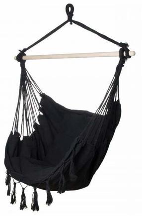 Sėdimas hamakas Rhodes 2, juoda