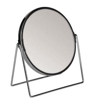 Kosmetinis veidrodis Splendid Doblo, pastatomas, 17 cm x 17 cm, sidabro