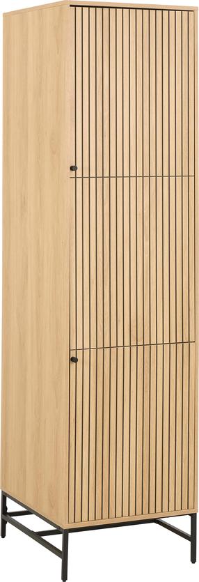 Prieškambario spinta Albany, ruda, 60 cm x 51 cm x 200 cm