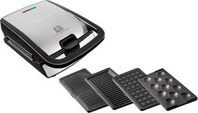 Sumuštinių keptuvė - vaflinė Tefal Snack Collection SW854D, 700 W