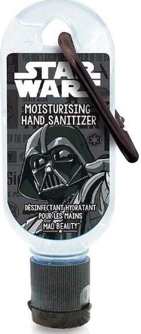 Rankų dezinfekavimo priemonė Mad Beauty Star Wars Clip&Clean Darth Vader