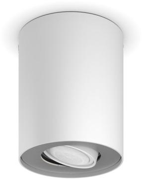 Išmanusis šviestuvas lubų Philips Hue Pillar, GU10, 2200 - 6500 °K, 1 x 5 W