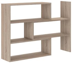 Knygų lentyna ADRK Kari, sonoma ąžuolo, 125 cm x 30 cm x 83 cm