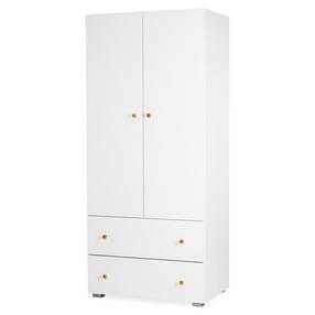 Spinta Klups Karolina, balta/pušies, 80 cm x 52 cm x 183 cm