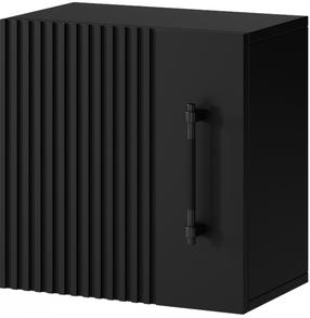 Pakabinama spintelė Raftt, juoda, 40 cm x 24 cm x 40 cm