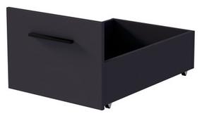 Patalynės dėžė Verso 1S/2, antracito, 74 x 51 cm
