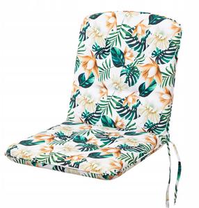 Lauko baldų pagalvė Hobbygarden Blanca 3D, balta/žalia, 102 x 50 cm