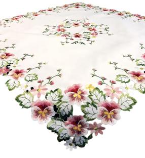 Servetėlė kvadratinė OH-139, balta, 85 x 85 cm