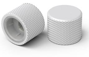 Klaviatūros dangtelis Glorious PC Gaming Race GMMK PRO Rotary Knob, balta