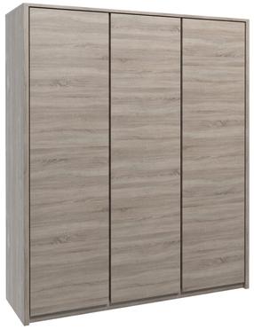 Spinta Gala Meble Montana S3D, šviesus ąžuolas, 53 cm x 166 cm x 197 cm