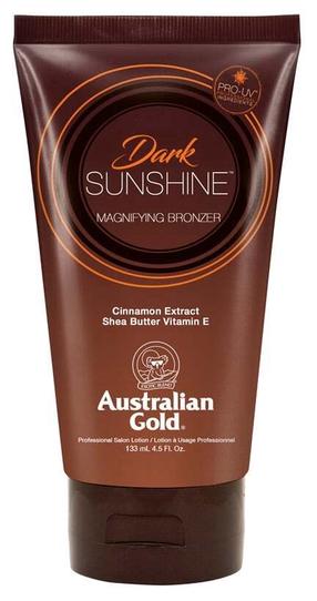 Savaiminio įdegio losjonas Australian Gold Dark Sunshine Magnifying Bronzer, 133 ml