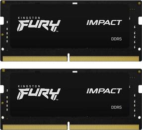 Operatyvioji atmintis (RAM) Kingston Fury Impact, DDR5 (SO-DIMM), 16 GB, 4800 MHz