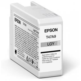 Rašalas Epson UltraChrome Pro 10 ink T47A9, šviesiai pilka, 50 ml