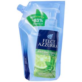 Skystas muilas su glicerinu Felce Azzurra Mint & Lime Antibacterial, mėta, 500.0 ml
