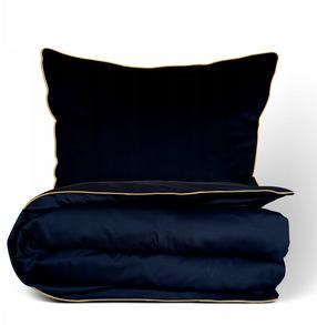 Patalynės užvalkalų komplektas Multitex Gold Line, tamsiai mėlyna, 160 x 200 cm