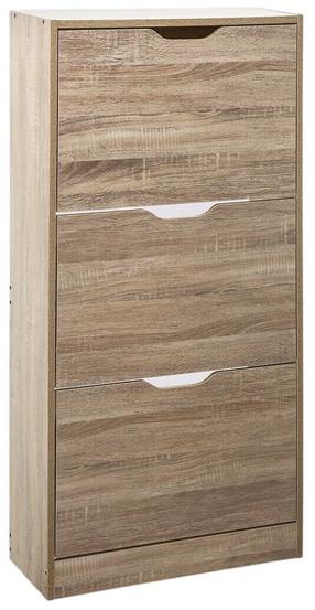 Batų dėžė 5five Simply Smart, rusva, 60 cm x 23.3 cm x 119 cm