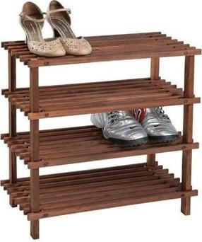 Batų lentyna Kesper, ruda, 26 cm x 54 cm x 52 cm