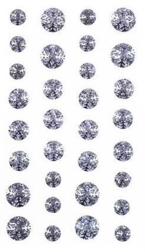 Lipdukas DallPrint Snowflakes, vaikiški sidabro