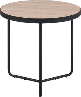 Kavos staliukas Shumee Melody, rudas, 50 cm x 50 cm x 50 cm