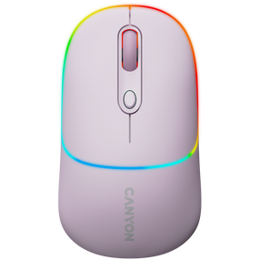 Kompiuterio pelė Canyon MW-22, bluetooth, rožinė