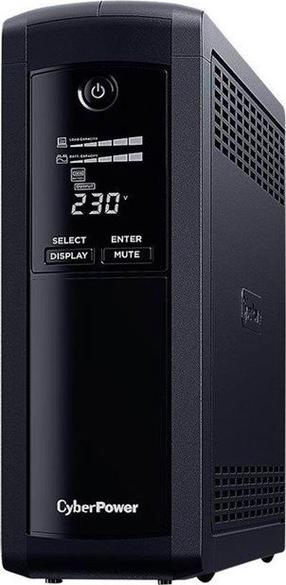 UPS įtampos stabilizatorius CyberPower VP1600EILCD, 960 W
