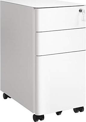 Stalčių blokas Songmics, balta, 46 cm x 30 cm x 59.2 cm