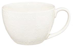 Puodelis Ambition Galactic White Paisley, balta, 0.45 l