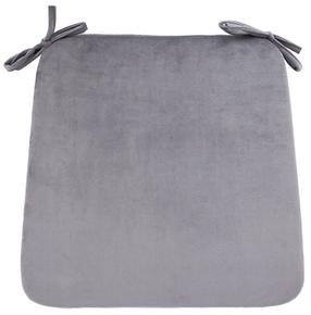 Lauko kėdės pagalvėlė 4Living Velvet P0005316, pilka, 39 x 39 cm