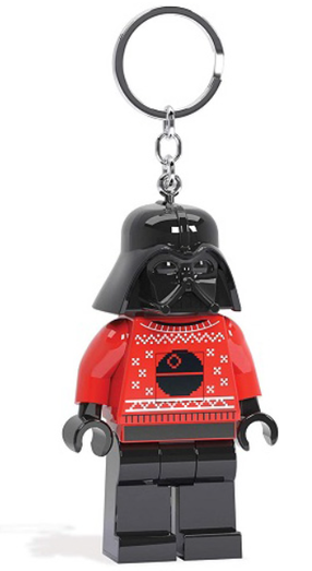 Raktų pakabukas LEGO® Star Wars Darth Vader, 9 cm Juoda
