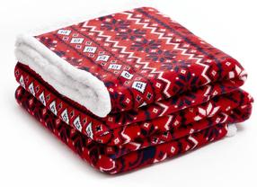 Pledas Homla Sega 866048, mėlynas/baltas/raudonas, 150 cm x 200 cm